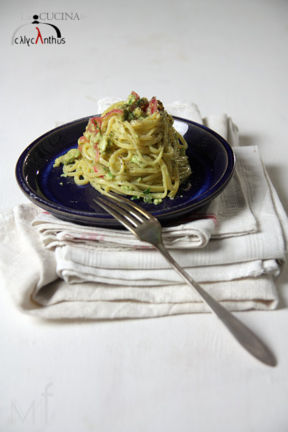 linguine del fotografo: avocado e limone