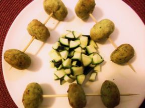 RICETTE BIMBY - POLPETTE DI POLLO CON ZUCCHINE E RICOTTA