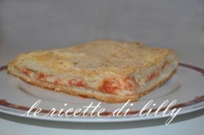 rusticone di pasta sfoglia lievitata