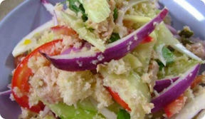 Panzanella alla ventresca di tonno.