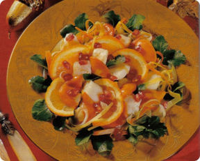 Capesante all'arancia, menù stuzzicante per Natale.