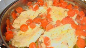 Pollo del gourmet al brandy.