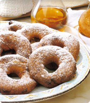 Bombolotti profumati, con pistacchi e ricotta.