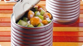 Insalata di ceci e sedano.