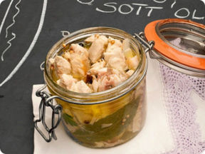 Sgombro sott'olio.