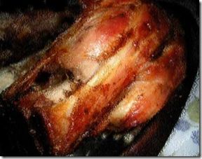 Stinco di maiale al forno alla Piemontese