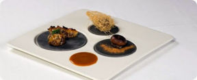 Shumei Dumplings con salsa di ostriche.