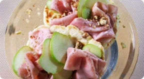 Focaccine burrose ripiene.