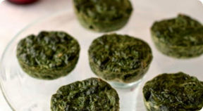 Sformatini di spinaci.