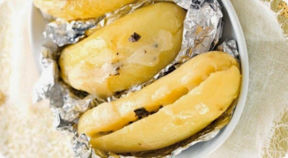 Patate tartufate ai formaggi.