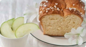 Pan brioche alle mele.