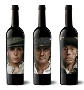 Wine label | People
