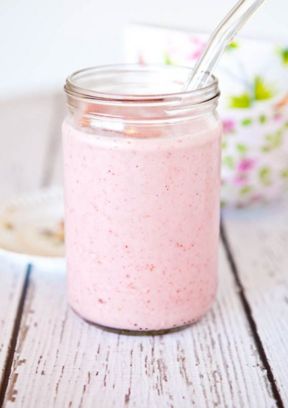 Frullato di fragole / Strawberry smoothie