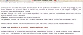 Il “grande vino” di SF è il nuovo “tre bicchieri”?