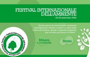 Festival Internazionale dell'Ambiente, a Milano e Roma dal 25 settembre