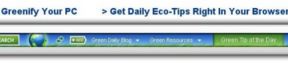 Ecco la Green toolbar per risparmiare energia