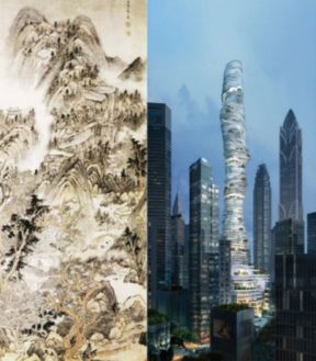 Architetti folli progettano una foresta urbana verticale per le metropoli della Cina