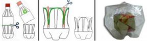 Trasformare le bottiglie di plastica in graziose confezioni regalo