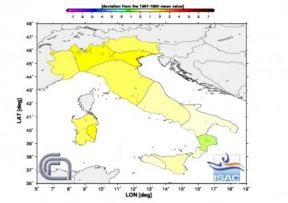 CNR: per l'Italia il 2009 anno dal clima più caldo