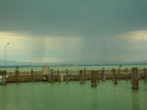 Il livello del lago Trasimeno è sceso di 123 cm