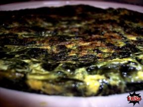 La ricetta della frittata di spinaci da offrire a Carnevale