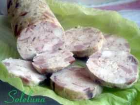 GALANTINA DI POLLO AROMATIZZATA AL BASILICO