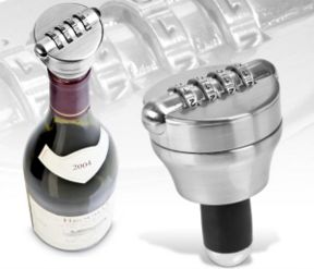Il lucchetto per bottiglie