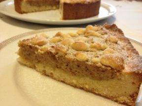 Crostata di ricotta e mandorle