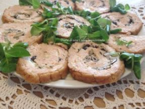 Polpettone di tacchino ai funghi