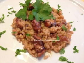 Risotto al polpo