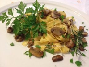 Tagliatelle alla boscaiola