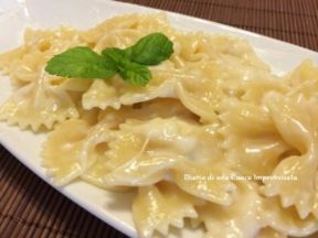 Farfalle ai quattro formaggi