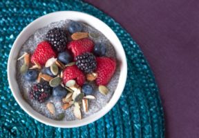 Chia pudding: Budino di semi di chia