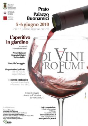 Divini Profumi a Prato, giunge anche l’ora del Carmignano! 5 e 6 giugno assaggi, degustazioni, aperitivo in giardino