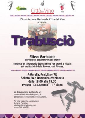 Sabato 28 e Domenica 29 degustazione per mamme e papà (e bambini) a Ruralia, Firenze con Le Città del Vino
