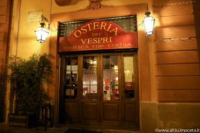 Osteria Dei Vespri – Palermo – Patron Alberto Rizzo e Andrea Rizzo, GM Melissa Basone, Chef Alberto Rizzo