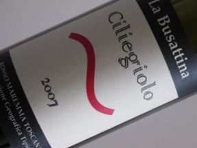IGT Rosso Maremma Toscana Ciliegiolo – La Busattina 2007 [8.2]