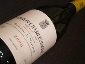 Corton-Charlemagne Bonneau du Matrtray 2008: lo chardonnay dell’imperatore