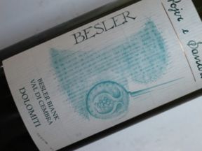 Appunti Divìno | Bianco Besler 2004, di Pojer & Sandri