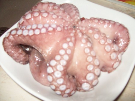 Ricetta  pesce:  tiella di polpo
