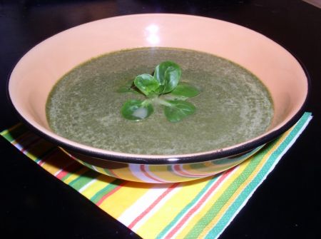 Ricetta della vellutata di valeriana