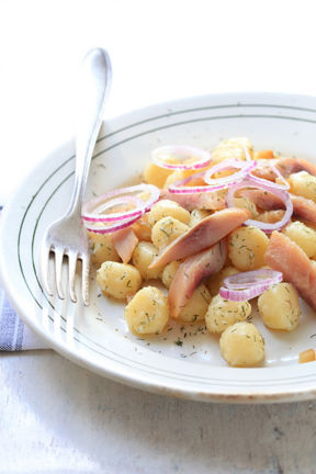 Gnocchi, burro & aringhe