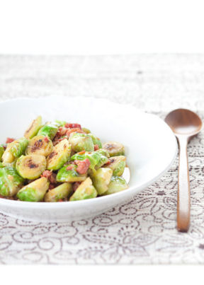 Cavoletti, pancetta & sciroppo d’acero