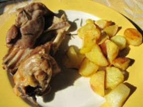 Agnello al forno con patate