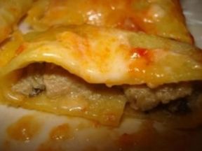 Cannelloni ripieni con melanzane e zucchine