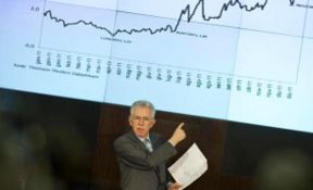 La presa in giro degli americani: Monti e il decreto Salva Italia a tavola