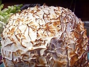 Torta Alaska al cioccolato