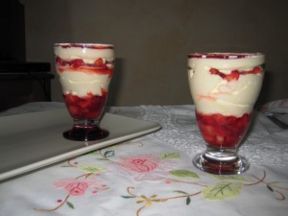 Mousse al cioccolato bianco e limone
