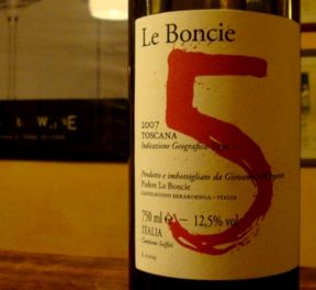 Toscana IGT – Podere le Boncie, “5″ 2007