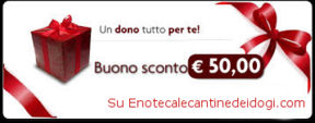 Buono di EURO 50,00 su Enotecalecantinedeidogi.com